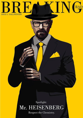 

Aabhaas Breaking Bad Wall Poster Fine Art Print(12 inch X 18 inch, Rolled)