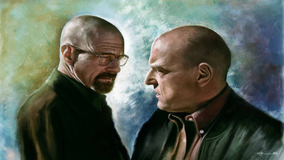 

Aabhaas Breaking Bad Wall Poster Fine Art Print(12 inch X 18 inch, Rolled)
