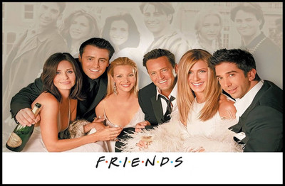 

Akhuratha Friends Fine Quality Wall Poster Paper Print(12 inch X 18 inch, Rolled)