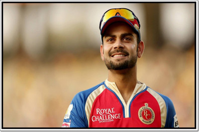 

Aabhaas Virat Kohli Wall Poster Fine Art Print(12 inch X 18 inch, Rolled)