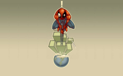 

Akhuratha Spiderman Fine Quality Wall Poster Paper Print(12 inch X 18 inch, Rolled)