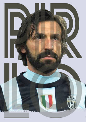 

Aabhaas Andrea Pirlo Wall Poster Fine Art Print(12 inch X 18 inch, Rolled)