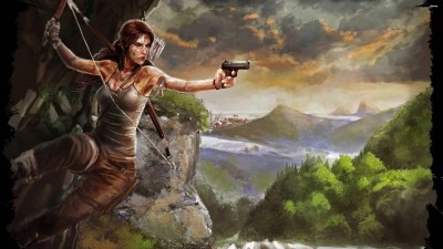 

Aabhaas Tomb Raider Wall Poster Fine Art Print(12 inch X 18 inch, Rolled)