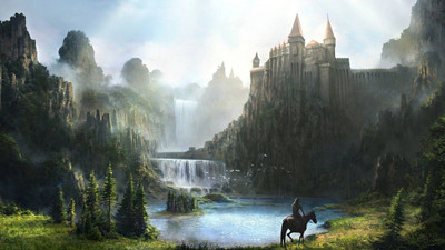 

Akhuratha Castle Fine Quality Wall Poster Paper Print(12 inch X 18 inch, Rolled)