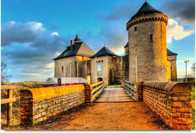 

Akhuratha Castle Fine Quality Wall Poster Paper Print(12 inch X 18 inch, Rolled)