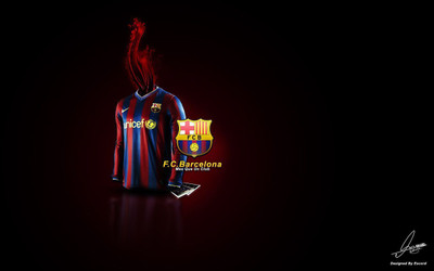 FC Barcelona Fine Quality Sports Wall Poster Fine Art Print(12 inch X 18 inch, Rolled)