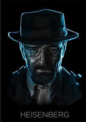 

Aabhaas Breaking Bad Wall Poster Fine Art Print(12 inch X 18 inch, Rolled)