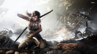 

Akhuratha Tomb Raider Fine Quality Wall Poster Paper Print(12 inch X 18 inch, Rolled)