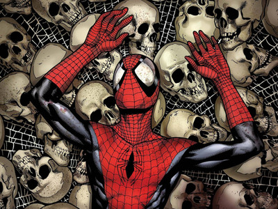Akhuratha Spiderman Fine Quality Wall Poster Paper Print(12 inch X 18 inch, Rolled)