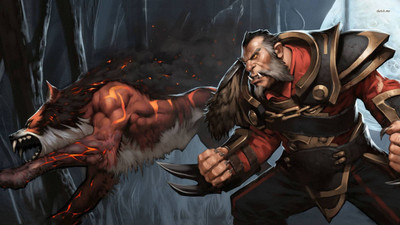 

Akhuratha Dota 2 Fine Quality Wall Poster Paper Print(12 inch X 18 inch, Rolled)