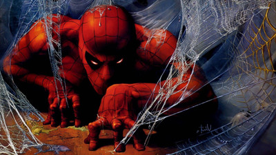 

Akhuratha Spiderman Fine Quality Wall Poster Paper Print(12 inch X 18 inch, Rolled)