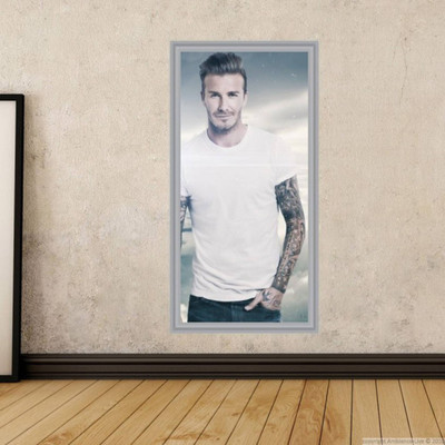 

Aabhaas David Beckham Wall Poster Fine Art Print(12 inch X 18 inch, Rolled)