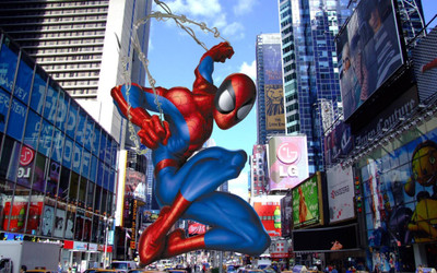 

Akhuratha Spiderman Fine Quality Wall Poster Paper Print(12 inch X 18 inch, Rolled)