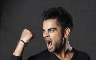 Aabhaas Virat Kohli Wall Poster Fine Art Print(12 inch X 18 inch, Rolled)