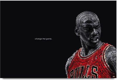 

Aabhaas David Beckham Wall Poster Fine Art Print(12 inch X 18 inch, Rolled)