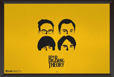 

Akhuratha The Big Bang Theory Fine Quality Wall Poster Paper Print(12 inch X 18 inch, Rolled)
