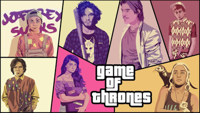 

Aabhaas Game of Thrones Wall Poster Fine Art Print(12 inch X 18 inch, Rolled)