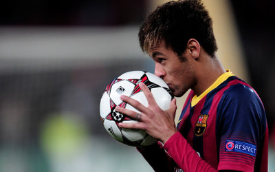 

Neymar Fine Quality Sports Wall Poster Fine Art Print(12 inch X 18 inch, Rolled)