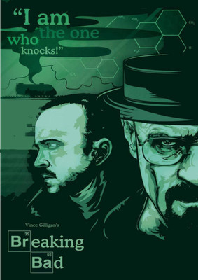 

Aabhaas Breaking Bad Wall Poster Fine Art Print(12 inch X 18 inch, Rolled)