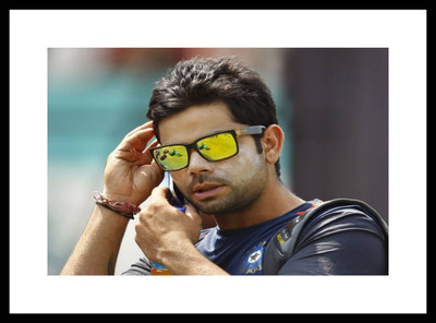 

Aabhaas Virat Kohli Wall Poster Fine Art Print(12 inch X 18 inch, Rolled)