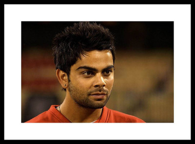 

Aabhaas Virat Kohli Wall Poster Fine Art Print(12 inch X 18 inch, Rolled)