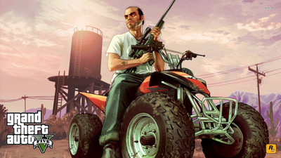 

Akhuratha GTA - Grand Theft Auto Fine Quality Wall Poster Paper Print(12 inch X 18 inch, Rolled)