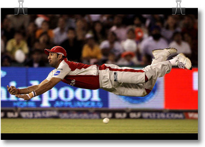 

Aabhaas Yuvraj SIngh Wall Poster Fine Art Print(12 inch X 18 inch, Rolled)