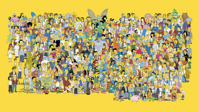 

Akhuratha The Simpsons Fine Quality Wall Poster Paper Print(12 inch X 18 inch, Rolled)
