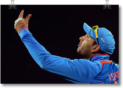 

Aabhaas Yuvraj SIngh Wall Poster Fine Art Print(12 inch X 18 inch, Rolled)