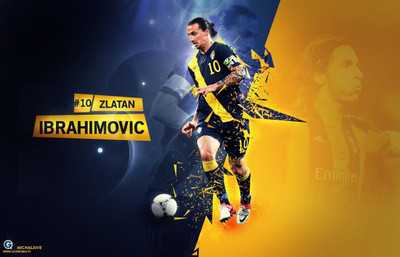 

Zlatan-ibrahimovic Fine Quality Sports Wall Poster Fine Art Print(12 inch X 18 inch, Rolled)