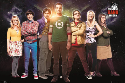 

Akhuratha The Big Bang Theory Fine Quality Wall Poster Paper Print(12 inch X 18 inch, Rolled)
