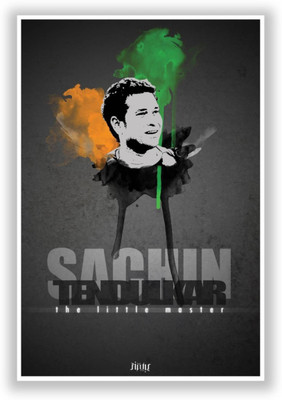 

Aabhaas Sachin Tendulkar Wall Poster Fine Art Print(12 inch X 18 inch, Rolled)