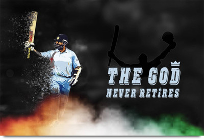 

Aabhaas Sachin Tendulkar Wall Poster Fine Art Print(12 inch X 18 inch, Rolled)