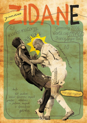 

Aabhaas Zinedine Zidane Wall Poster Fine Art Print(12 inch X 18 inch, Rolled)