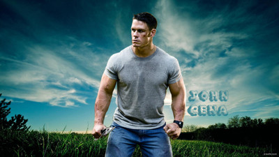 

John Cena Fine Quality Sports Wall Poster Fine Art Print(12 inch X 18 inch, Rolled)