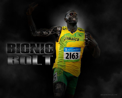 

Usain Bolt Fine Quality Sports Wall Poster Fine Art Print(12 inch X 18 inch, Rolled)