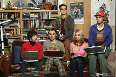 

Akhuratha The Big Bang Theory Fine Quality Wall Poster Paper Print(12 inch X 18 inch, Rolled)