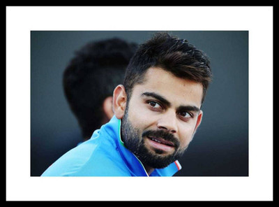 

Aabhaas Virat Kohli Wall Poster Fine Art Print(12 inch X 18 inch, Rolled)