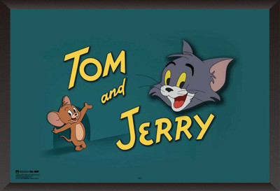 

Akhuratha Tom and Jerry Fine Quality Wall Poster Paper Print(12 inch X 18 inch, Rolled)