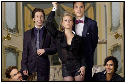 

Akhuratha The Big Bang Theory Fine Quality Wall Poster Paper Print(12 inch X 18 inch, Rolled)