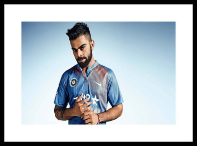 

Aabhaas Virat Kohli Wall Poster Fine Art Print(12 inch X 18 inch, Rolled)