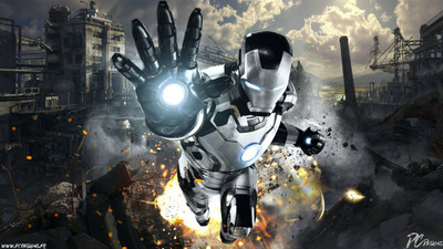 

Akhuratha Iron Man Fine Quality Wall Poster Paper Print(12 inch X 18 inch, Rolled)