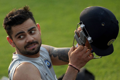 

Aabhaas Virat Kohli Wall Poster Fine Art Print(12 inch X 18 inch, Rolled)