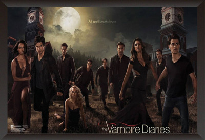 

Akhuratha The Vampire Diaries Fine Quality Wall Poster Paper Print(12 inch X 18 inch, Rolled)