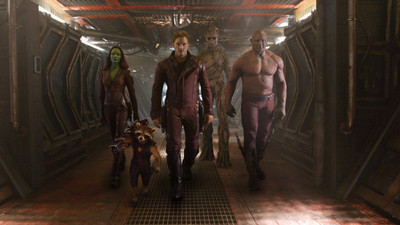 

Akhuratha Guardians of the Galaxy Fine Quality Wall Poster Paper Print(12 inch X 18 inch, Rolled)