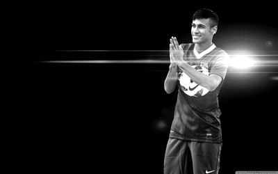 

Neymar Fine Quality Sports Wall Poster Fine Art Print(12 inch X 18 inch, Rolled)