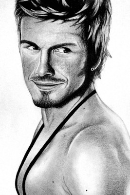 

Aabhaas David Beckham Wall Poster Fine Art Print(12 inch X 18 inch, Rolled)