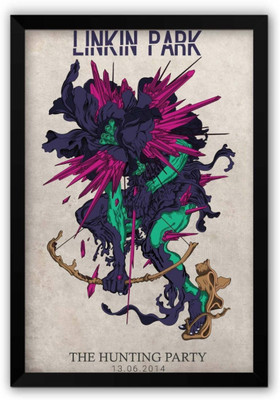 

Aabhaas Linkin Park Wall Poster Fine Art Print(12 inch X 18 inch, Rolled)