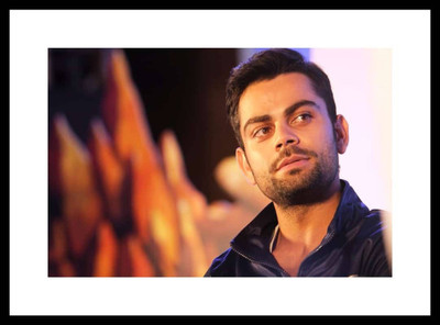 

Aabhaas Virat Kohli Wall Poster Fine Art Print(12 inch X 18 inch, Rolled)