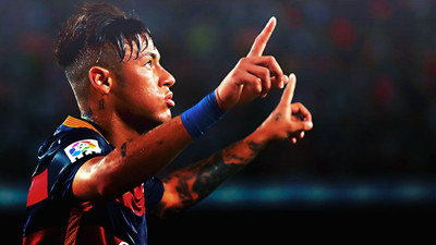 

Neymar Fine Quality Sports Wall Poster Fine Art Print(12 inch X 18 inch, Rolled)